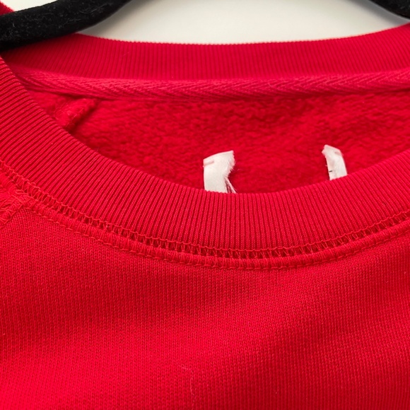 Zadig & Voltaire Upper Psyche Red Sweatshirt Womens Sz Small - Picture 5 of 7